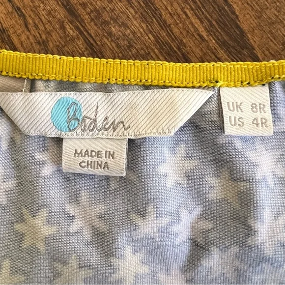 Boden Star Fawn Jersey Midi Dress 4R - Picture 9 of 14